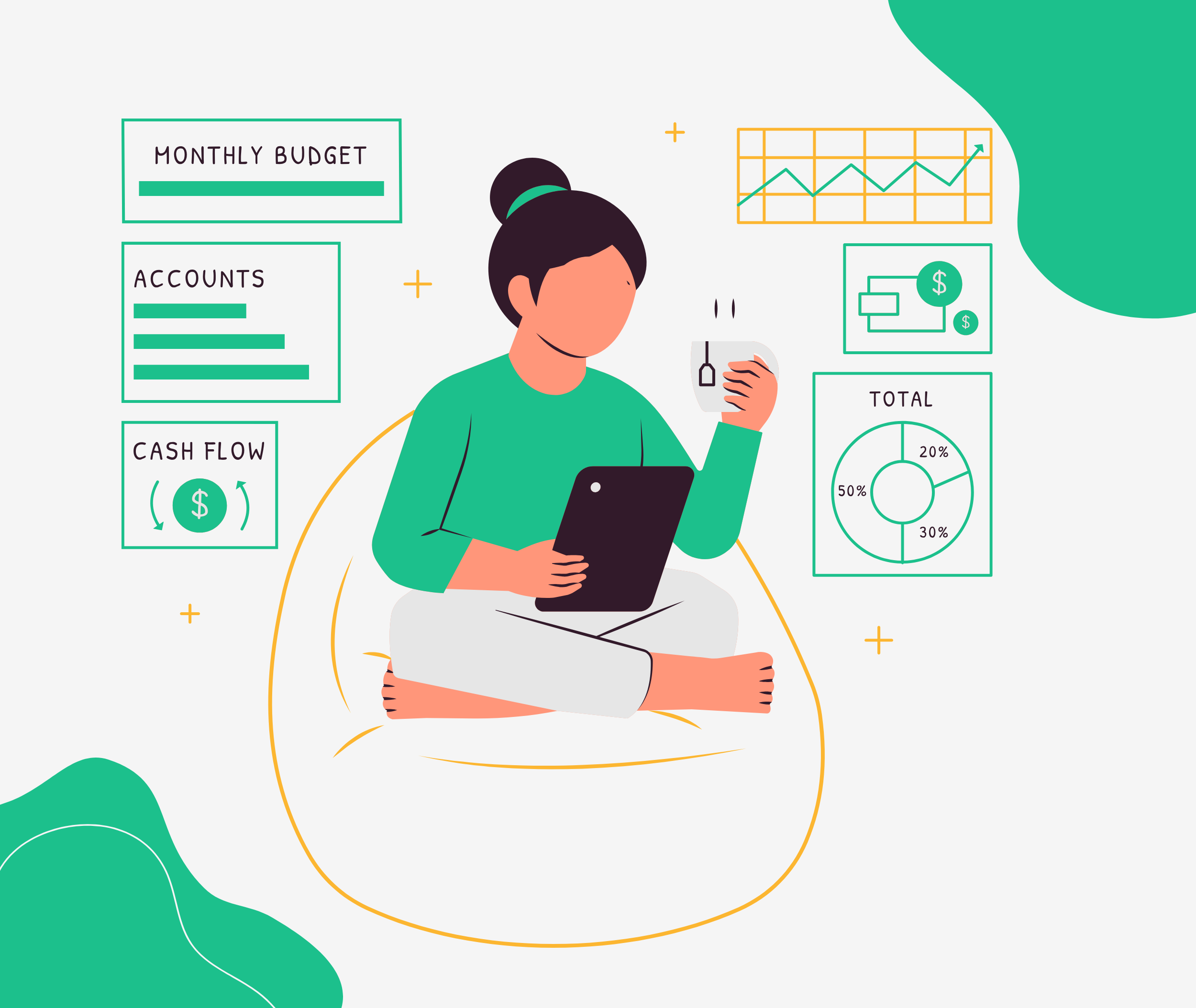 accounts receivable functionality in Business Central