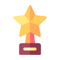 second level partner tier trophy