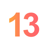 13