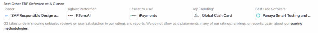 iPayments listed as Easiest to Use by G2